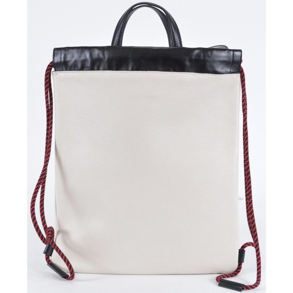 New Gucci Kids JUNIOR Logo Print Pebbled Leather Backpack Purse W/Pouch - Picture 6 of 12